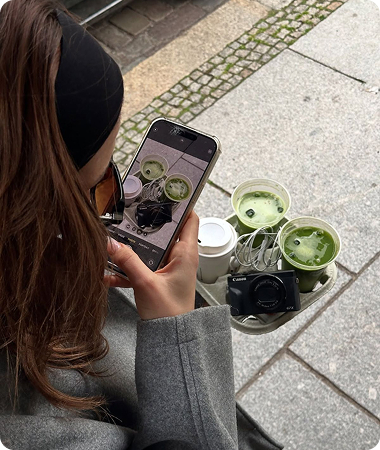 Just living life with matcha cup